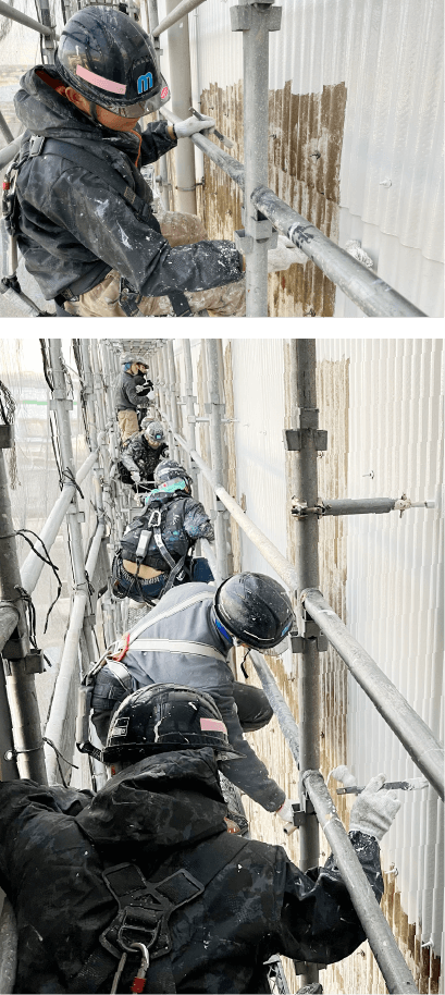 塗装工事作業員の仕事について